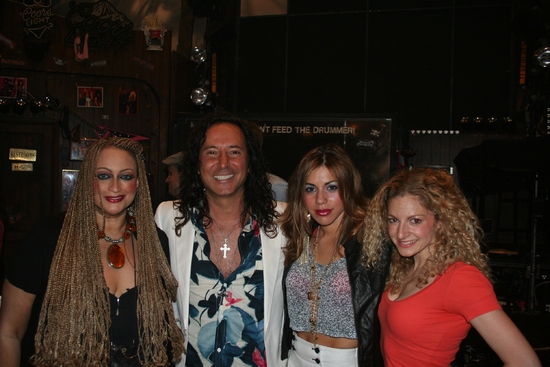 Michele Mais, Steve Augeri, Angel Reed and Lauren Molina Photo